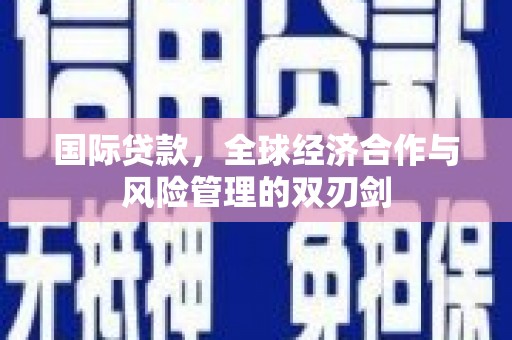 阳谷国际贷款，全球经济合作与风险管理的双刃剑