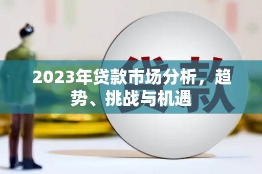 河津2023年贷款市场分析，趋势、挑战与机遇