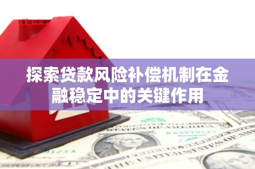 徽州探索贷款风险补偿机制在金融稳定中的关键作用