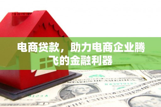 路环岛电商贷款，助力电商企业腾飞的金融利器