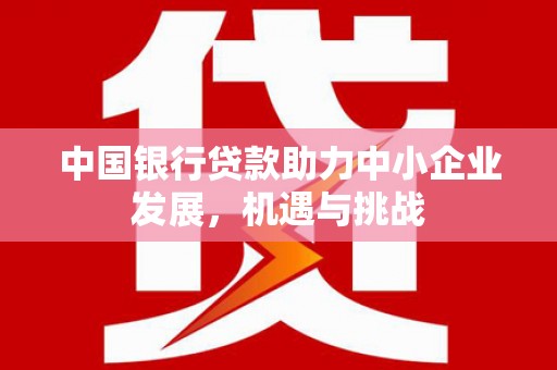 三元中国银行贷款助力中小企业发展，机遇与挑战