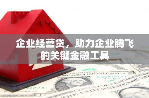 衢山企业经营贷，助力企业腾飞的关键金融工具