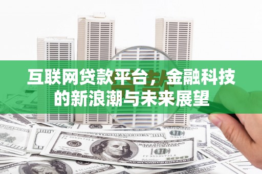 新罗互联网贷款平台，金融科技的新浪潮与未来展望