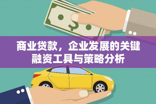 孝昌商业贷款，企业发展的关键融资工具与策略分析