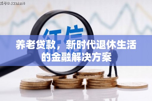 昌都养老贷款，新时代退休生活的金融解决方案