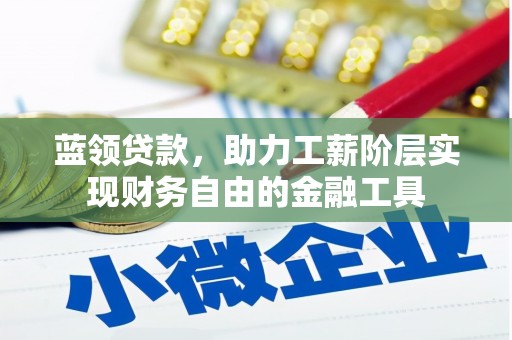湖南蓝领贷款，助力工薪阶层实现财务自由的金融工具